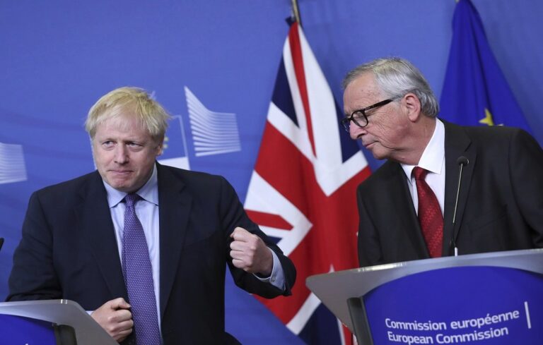 Eγκρίθηκε από τους «27» της ΕΕ η συμφωνία για το Brexit