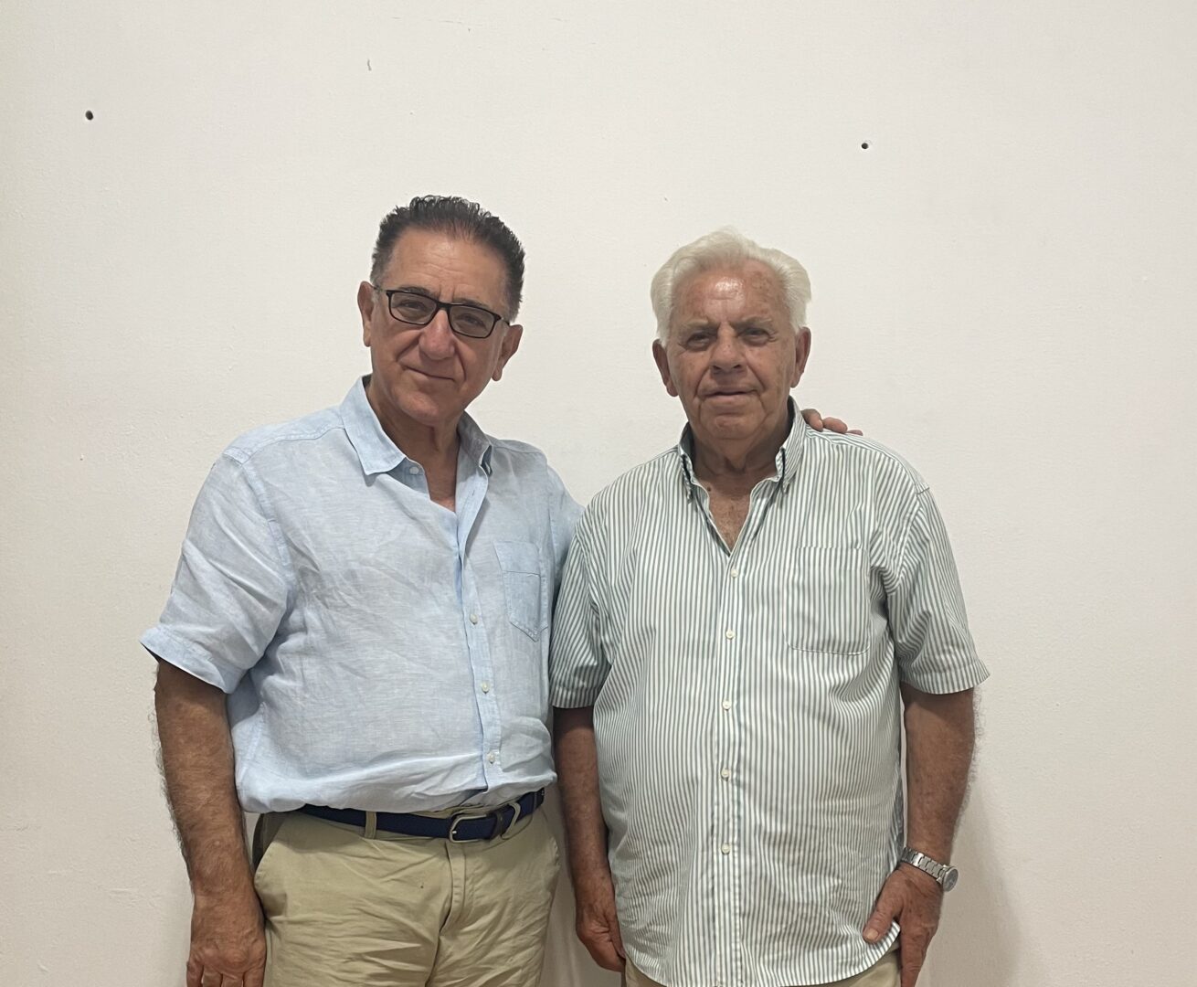 Στο πλευρό του Δημάρχου Ζαχάρως Κώστα Αλεξανδρόπουλου και ο Ιωάννης Θάνος του Νικολάου