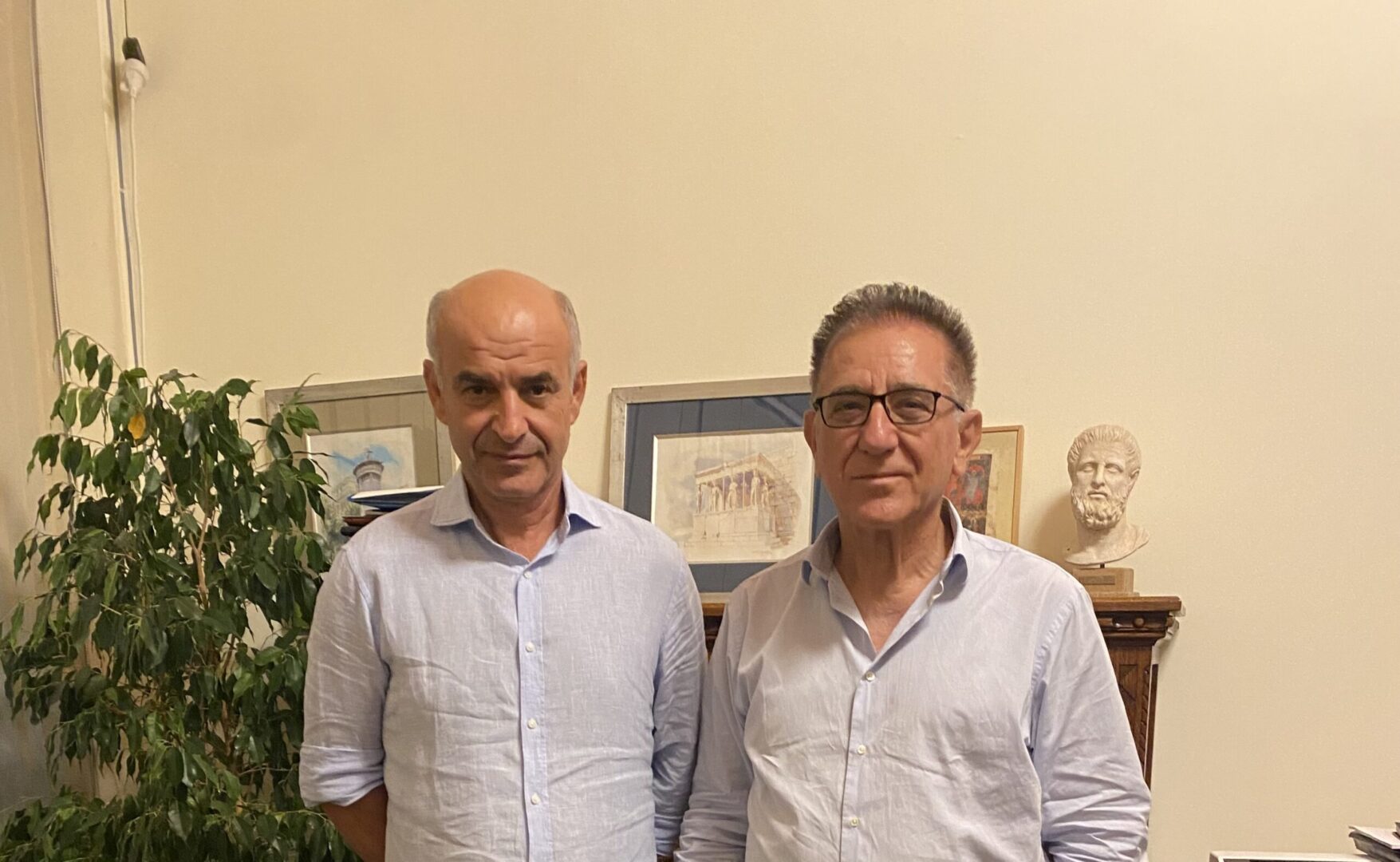 Ο Ανδρέας Κουκλαμάνης υποψήφιος δημοτικός σύμβουλος με τον Δήμαρχο Κώστα Αλεξανδρόπουλο