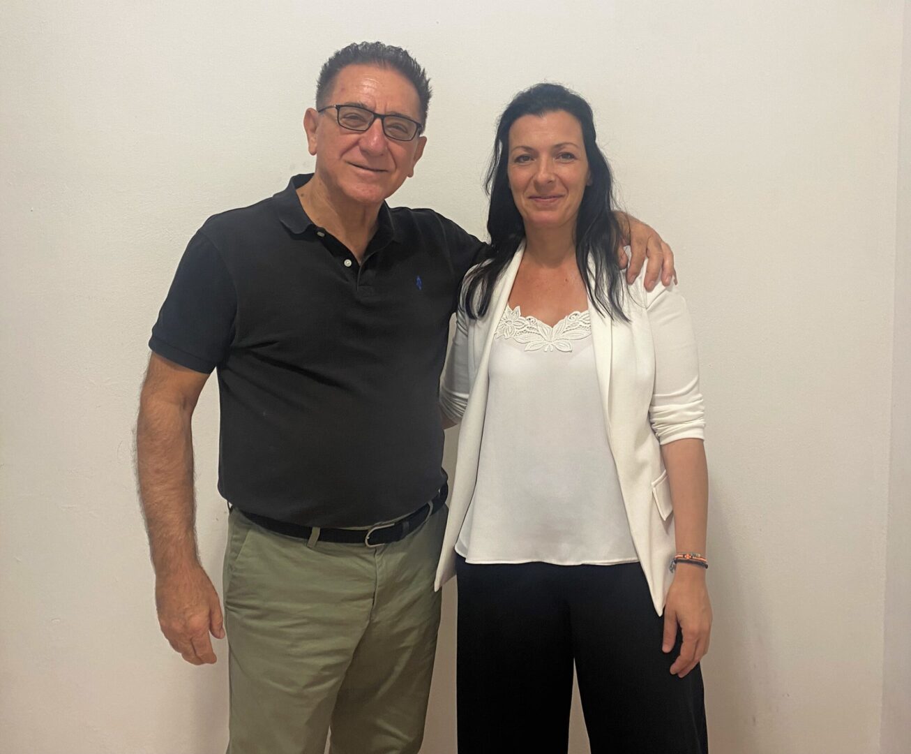 Υποψήφια τοπική σύμβουλος η Αθηνά Κόττα με τον Δήμαρχο Κώστα Αλεξανδρόπουλο