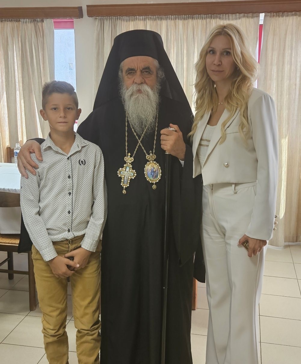 ΑΝΝΑ ΚΟΡΤΕΣΗ: Συνάντηση με τον Μητροπολίτη Ηλείας