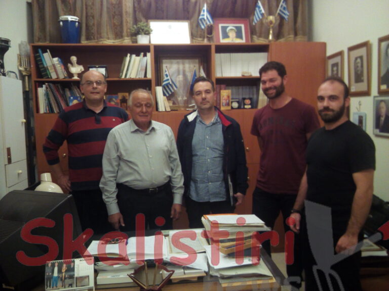 ΟΜΑΔΑ ΠΡΩΤΟΒΟΥΛΙΑΣ ΓΙΑ ΤΗΝ ΑΝΑΔΕΙΞΗ  ΚΑΙ ΠΡΟΒΟΛΗ ΤΟΥ 1821 ΣΤΗΝ ΗΛΕΙΑ: Συνάντηση με τον Πρόεδρο  της Φιλαρμονικής Πύργου  Αθανάσιο Δασκόπουλο