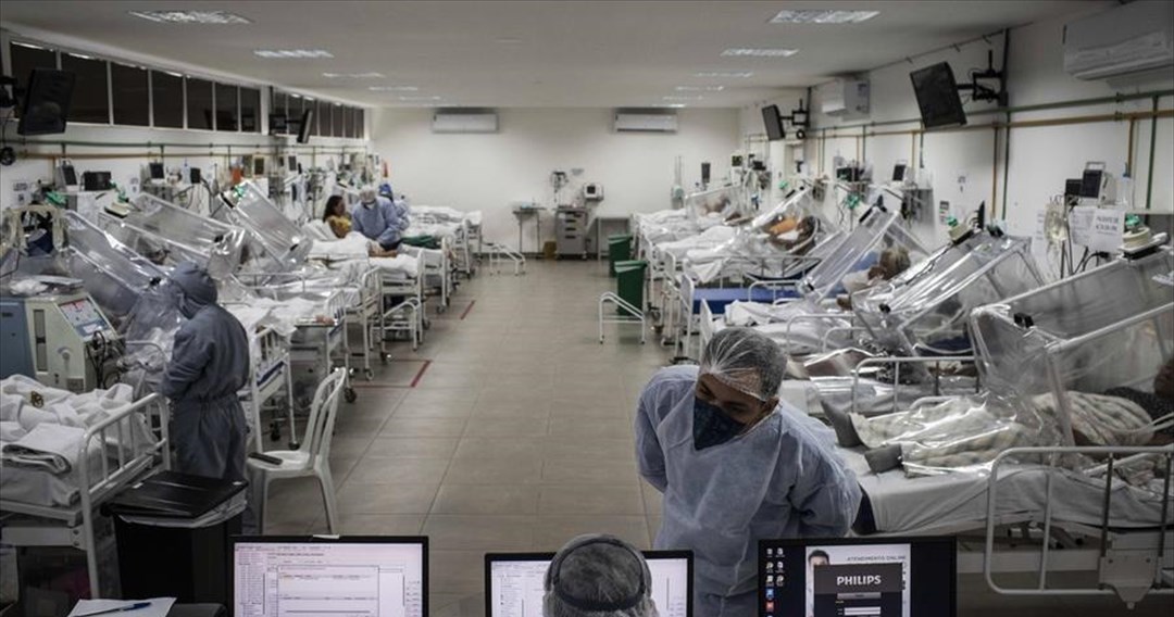 Βραζιλία: Σχεδόν 35.000 κρούσματα μόλυνσης από τον κορωνοϊό σε 24 ώρες