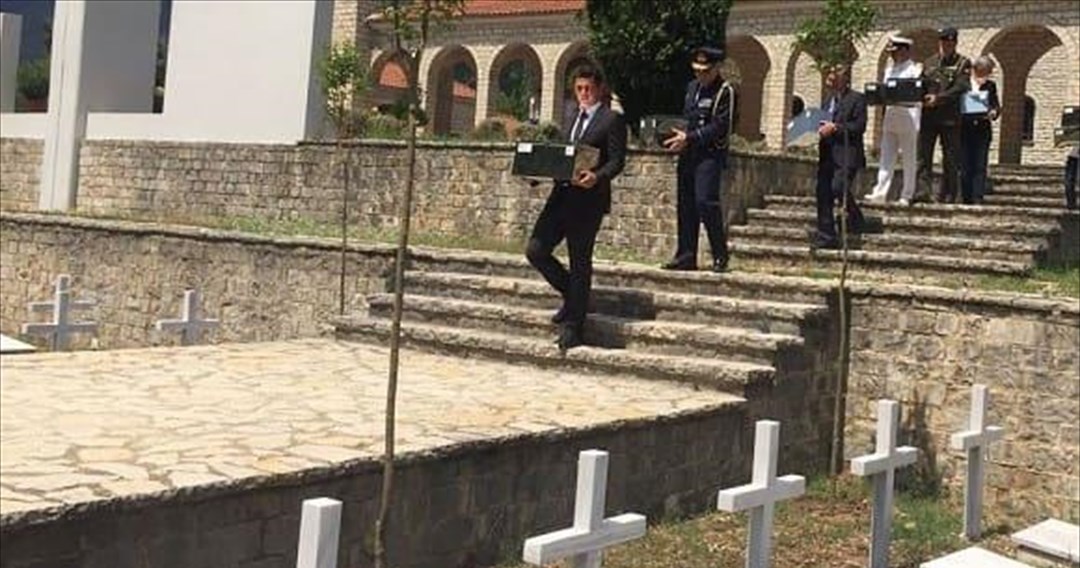 Ενταφιάστηκαν στην Κλεισούρα 85 πεσόντες του ελληνοϊταλικού πολέμου