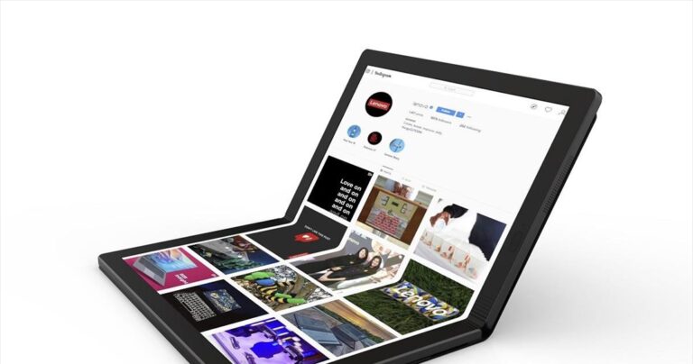 H Lenovo παρουσιάζει ένα laptop με αναδιπλούμενη οθόνη