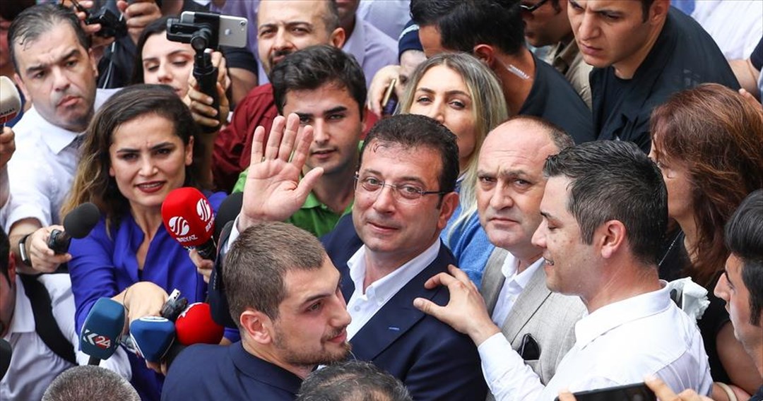 Κωνσταντινούπολη: Μεγάλος νικητής για δεύτερη φορά ο Ιμάμογλου