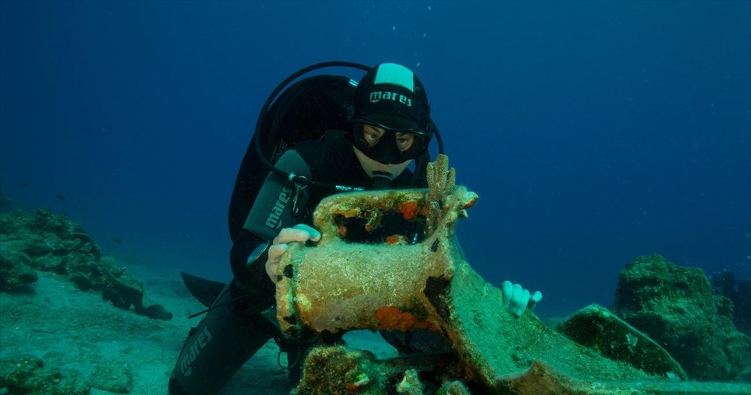 Πέντε σημαντικά ναυάγια ανακαλύφθηκαν στη νήσο Λέβιθα