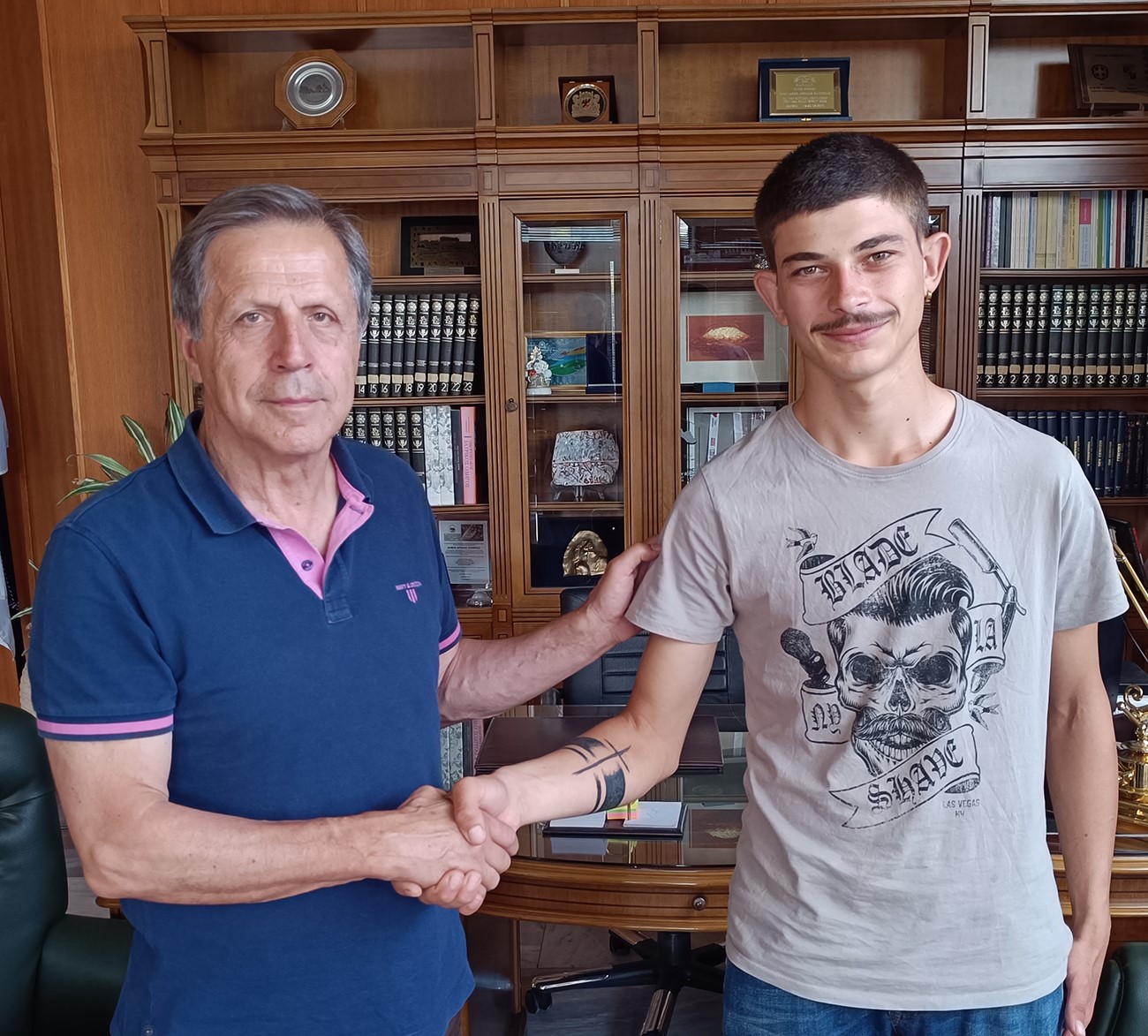Με τον Γιώργο Γεωργιόπουλο ο Θοδωρής Μήλιος