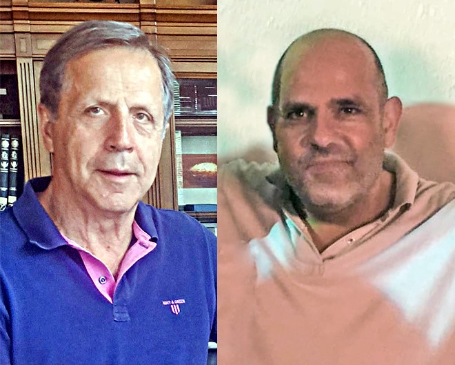 Με τον Γ. Γεωργιόπουλο ο Πρόεδρος της Κοινότητας Φλόκα Γ. Βλάχος