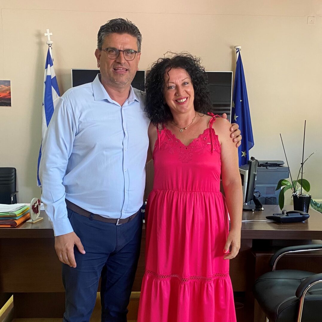 Η Βάσω Σωτηροπούλου στο πλευρό του Γιάννη Λέντζα