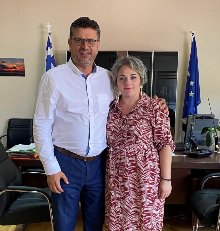 Η Νικολέτα Κοντάρη στο πλευρό του Γιάννη Λέντζα