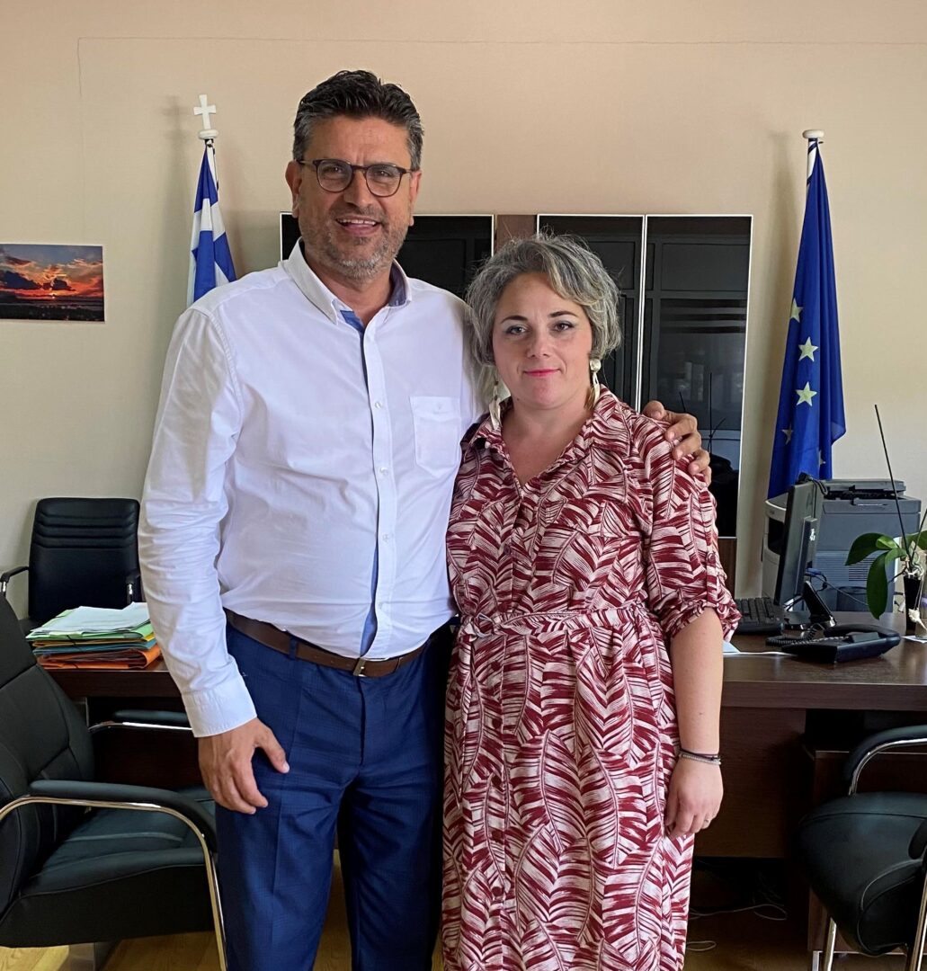 Η Νικολέτα Κοντάρη στο πλευρό του Γιάννη Λέντζα