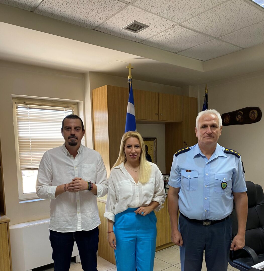 ΖΩΗ ΔΗΜΟΠΟΥΛΟΥ: Στο πλευρό της Αστυνομικής Διεύθυνσης Ηλείας