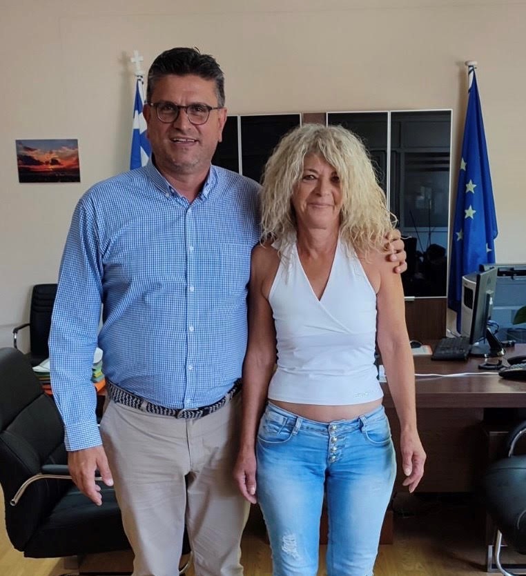 Η Μαγδαληνή (Μάγδα) Ρουφηκτού στο πλευρό του Γιάννη Λέντζα