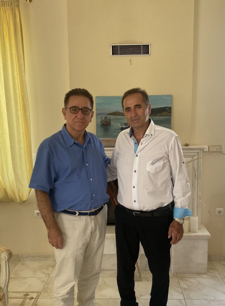 Στο πλευρό του Δημάρχου Ζαχάρως ο Κώστας Δίπλας στις δημοτικές εκλογές του Οκτωβρίου