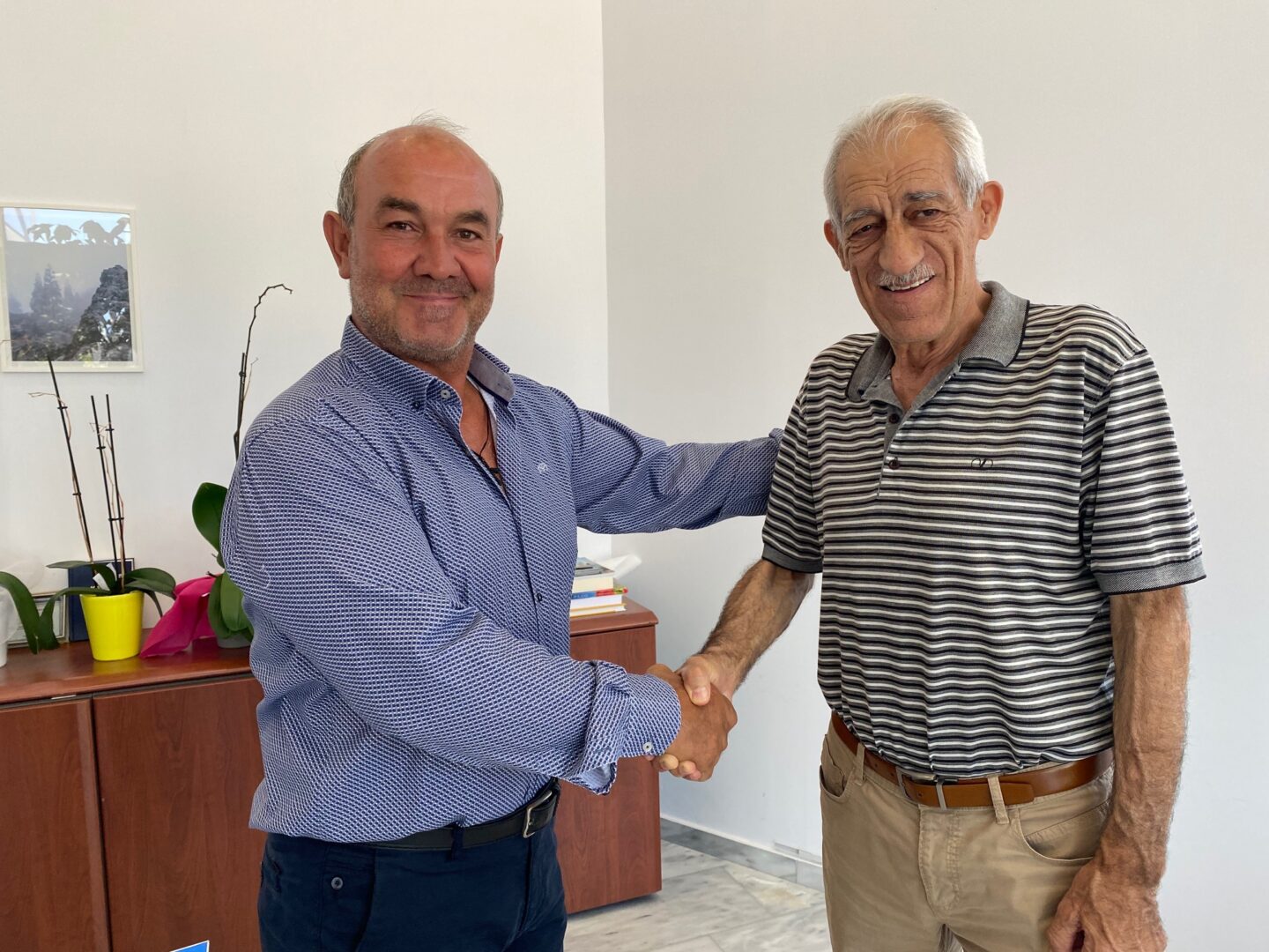 Σταθερά με τον Γιάννη Λυμπέρη ο Χρήστος Παναγόπουλος!