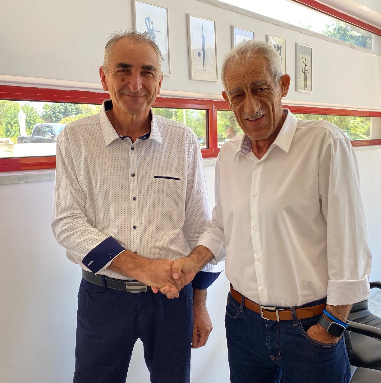 Ο Νίκος Παναγόπουλος επιλέγει την κάθοδό του με τον Γιάννη Λυμπέρη!
