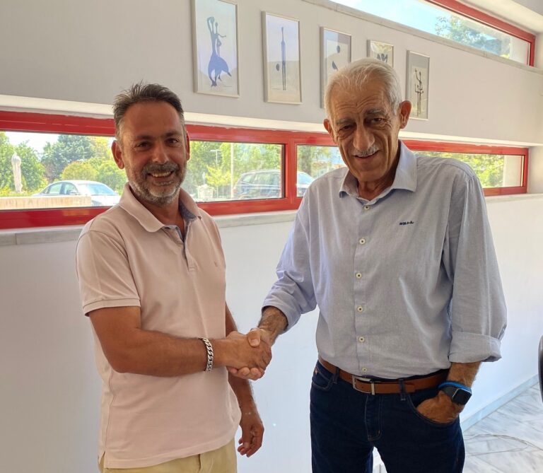 Με τον Γιάννη Λυμπέρη και ο Παναγιώτης Χριστόπουλος!